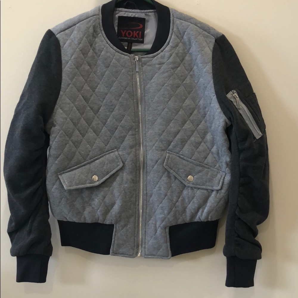 Yoki Gray Jacket